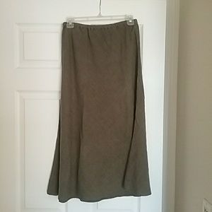 CP Shades  Olive Linen Skirt size S